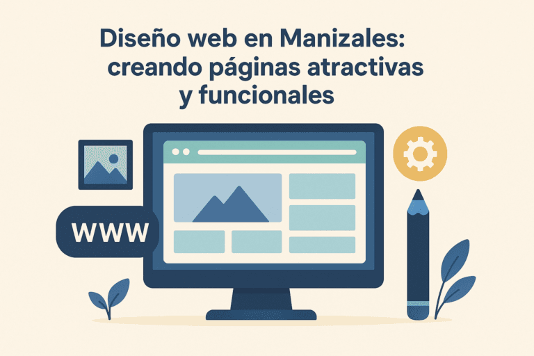Diseño web en Manizales: crea una página moderna, rápida y optimizada para tu negocio